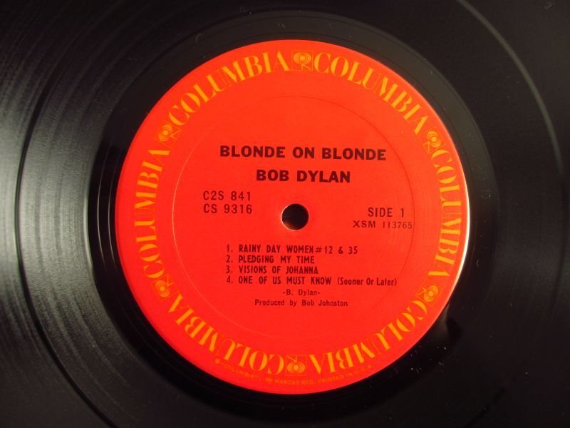 Bob Dylan Blonde On Blonde Guitar Records