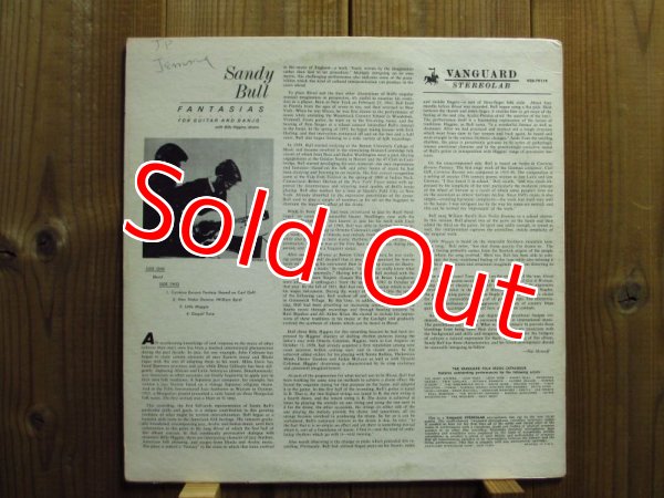 画像2: Sandy Bull With Billy Higgins / Fantasias For Guitar And Banjo (2)