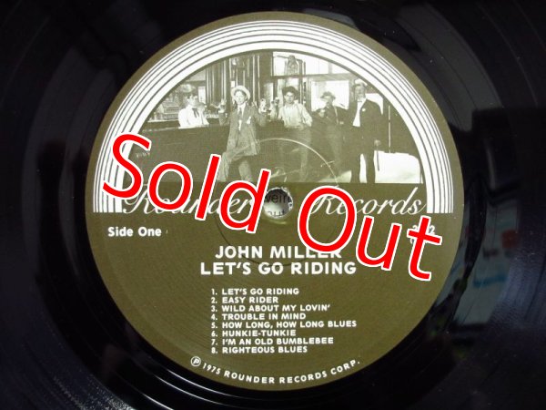 画像3: John Miller / Let's Go Riding - Country Blues And Old Time Music (3)