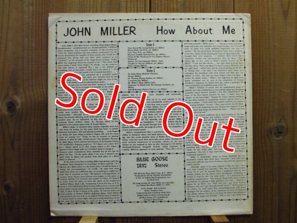 画像2: John Miller / How About Me (2)