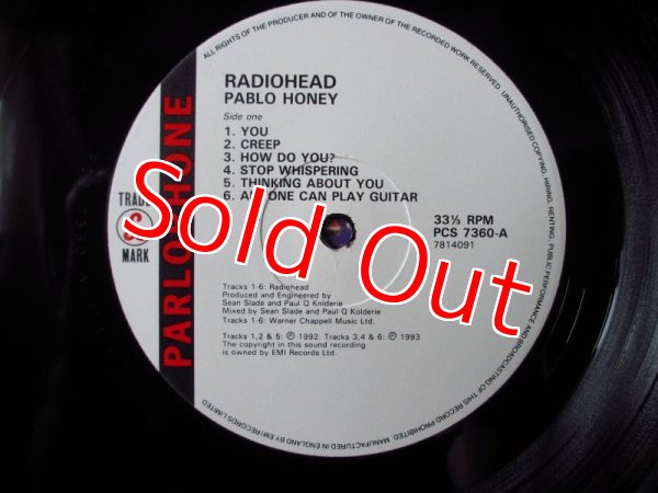 画像3: Radiohead / Pablo Honey (3)