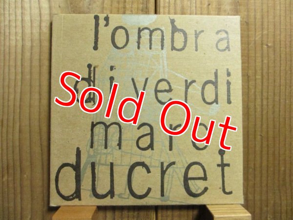 画像1: Marc Ducret Trio / L'Ombra Di Verdi (1)