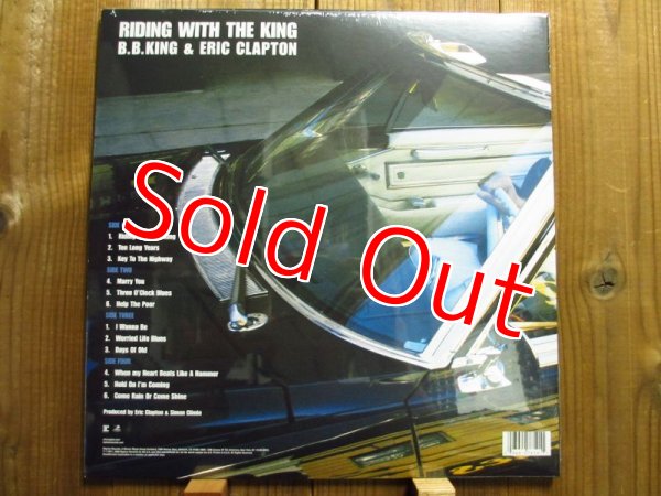 画像2: B.B. King & Eric Clapton / Riding With the King (2)