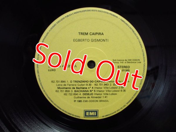 画像3: Egberto Gismonti / Trem Caipira (3)