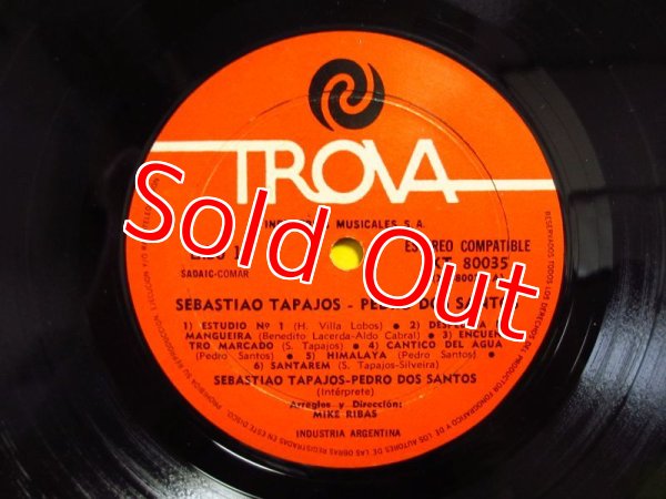 画像3: Sebastiao Tapajos & Pedro Dos Santos / Vol.1 (3)