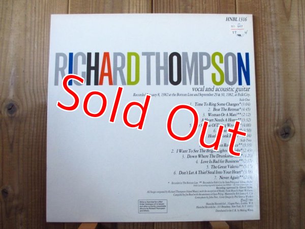 画像2: Richard Thompson / Small Town Romance (2)