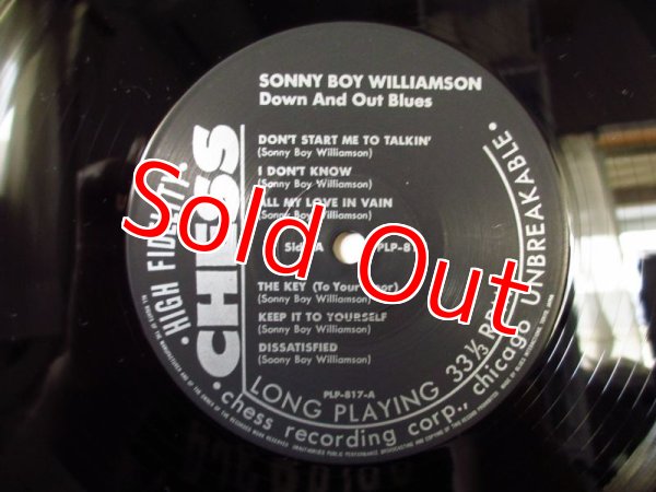 画像3: Sonny Boy Williamson / Down And Out Blues (3)