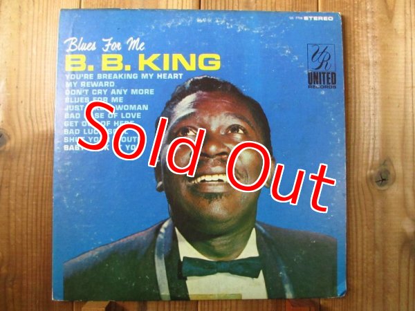 画像1: B.B. King / Blues For Me (1)