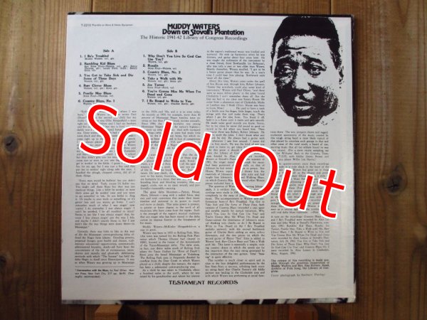 画像2: Muddy Waters / Down On Stovall's Plantation (2)
