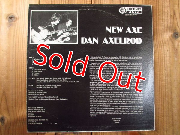 画像2: Dan Axelrod With Tal Farlow / New Axe (2)