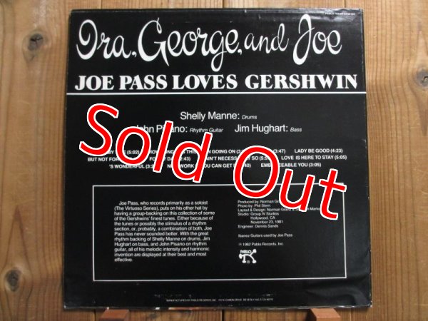 画像2: Joe Pass / Ira, George And Joe - Joe Pass Loves Gershwin (2)