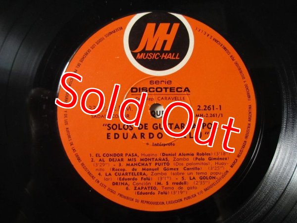 画像3: Eduardo Falu / Solos De Guitarra Por (3)