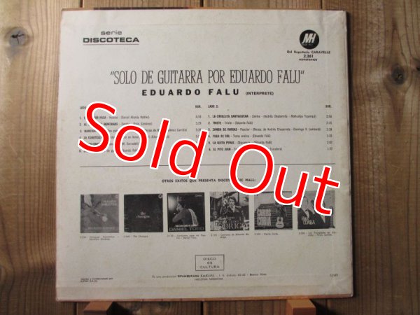 画像2: Eduardo Falu / Solos De Guitarra Por (2)