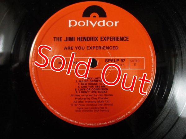 画像3: Jimi Hendrix Experience / Are You Experienced? (3)