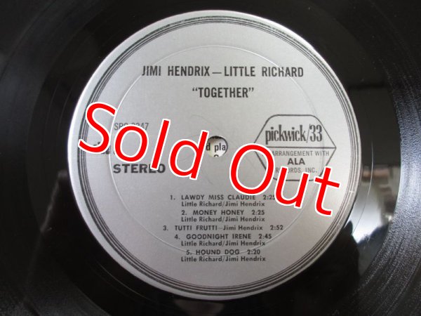 画像3: Little Richard & Jimi Hendrix / Together (3)
