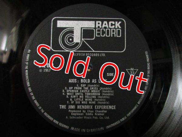 画像4: Jimi Hendrix Experience / Axis: Bold As Love (4)