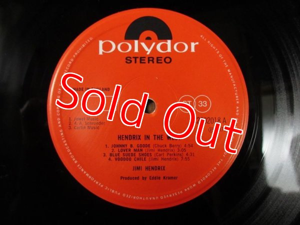 画像4: Jimi Hendrix / Hendrix In The West (4)