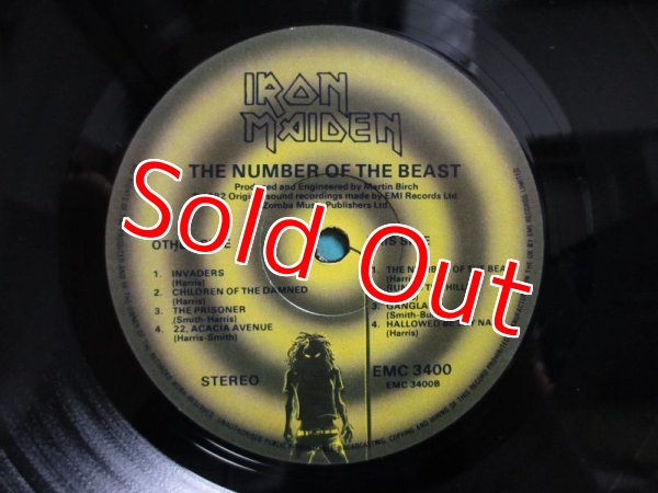 画像3: Iron Maiden / The Number Of The Beast (3)
