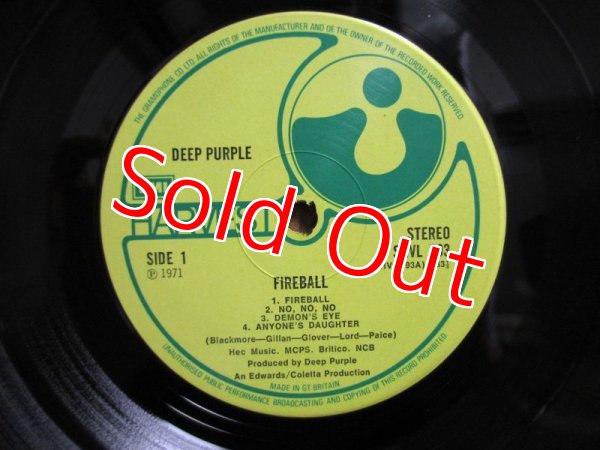 画像4: Deep Purple / Fireball (4)