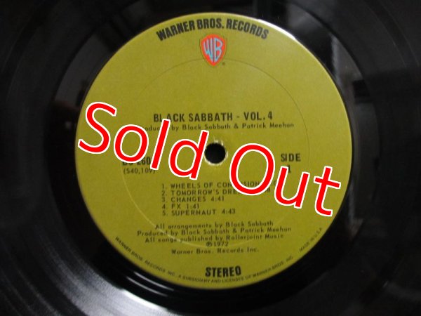画像4: Black Sabbath / Black Sabbath Vol 4 (4)