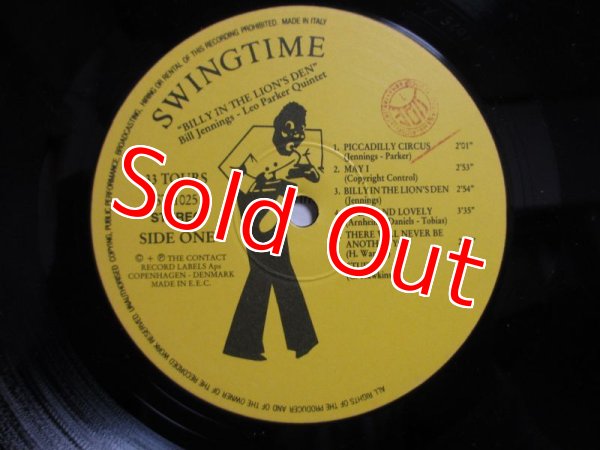 画像3: Bill Jennings - Leo Parker Quintet / Billy In The Lion's Den (3)