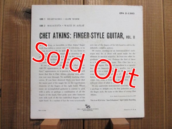 画像2: Chet Atkins / Finger-Style Guitar Vol. II (2)