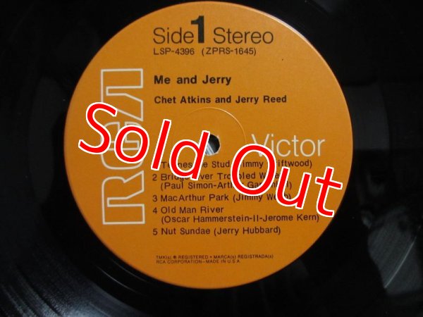 画像3: Chet Atkins And Jerry Reed / Me And Jerry (3)
