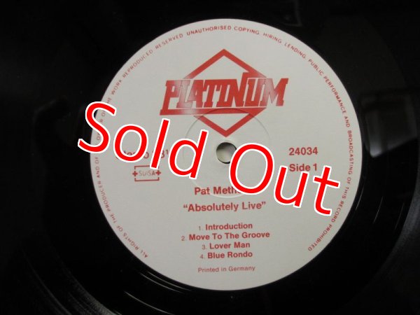 画像3: Pat Metheny / Absolutely Live (3)