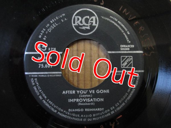 画像4: Django Reinhardt / After You've Gone (4)