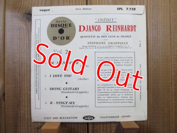 画像2: Django Reinhardt - Stephane Grappelly / Serie Disque D'Or Vol. 2 (2)