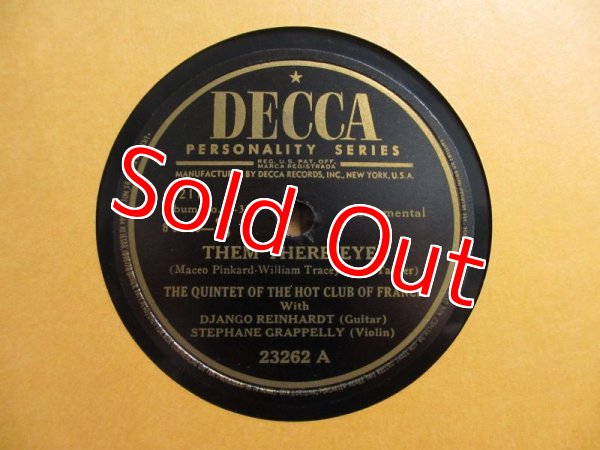 画像1: Django Reinhardt / Them There Eyes - Swing 39 (1)