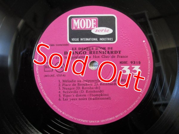 画像3: Django Reinhardt / Le Disque D'Or De Django Reinhardt (3)