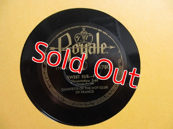 画像1: Django Reinhardt / Sweet Sue - Avalon (1)