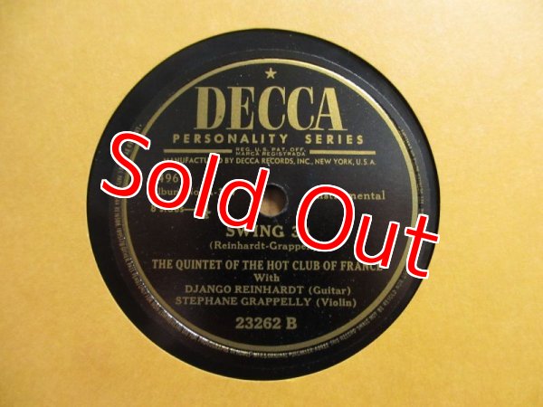画像2: Django Reinhardt / Them There Eyes - Swing 39 (2)