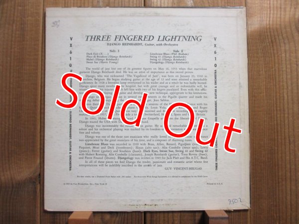 画像2: Django Reinhardt / Three Fingered Lightning (2)