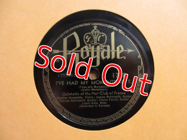 画像2: Django Reinhardt / Chasing Shadows - I've Had My Moments (2)