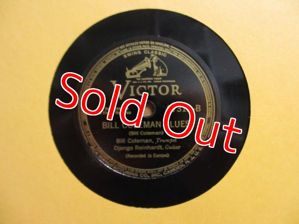 画像1: Django Reinhardt - Bill Coleman - Dicky Wells / Dicky Wells Blues - Bill Coleman Blues (1)