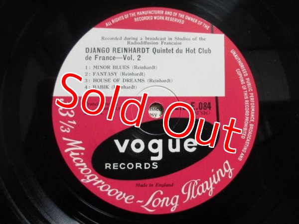 画像7: Django Reinhardt / Souvenirs Of Django Reinhardt Vol.1-3（3枚セット） (7)