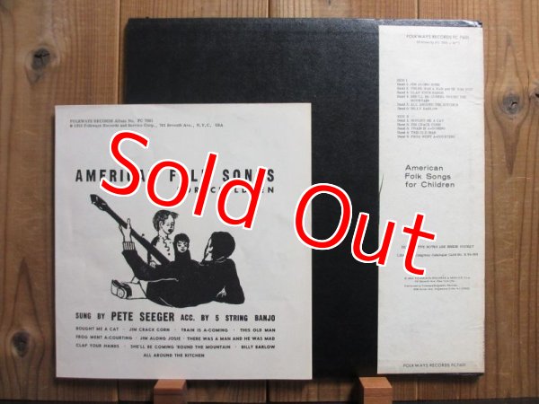 画像2: Pete Seeger / American Folk Songs For Children (2)