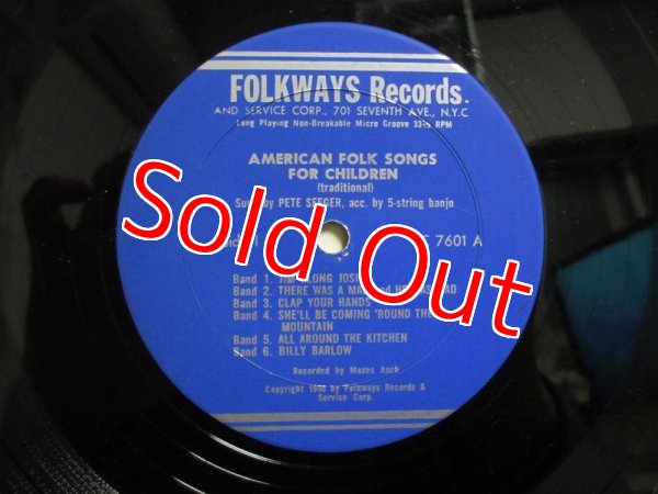 画像3: Pete Seeger / American Folk Songs For Children (3)