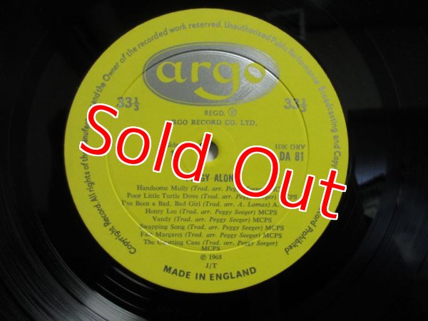 画像3: Peggy Seeger / Peggy Alone (3)