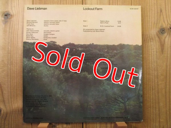 画像2: Dave Liebman (John Abercrombie)/ Lookout Farm (2)