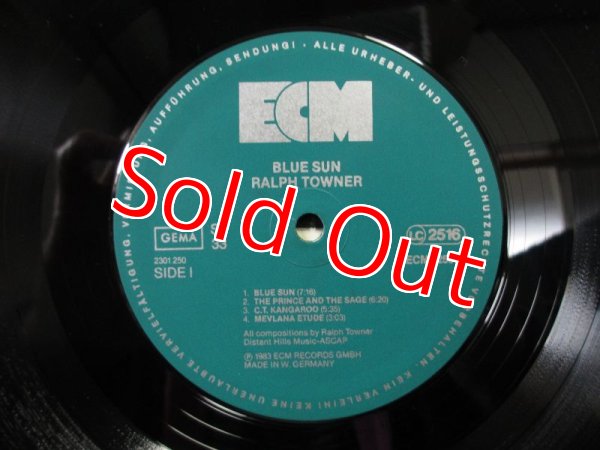 画像3: Ralph Towner / Blue Sun (3)