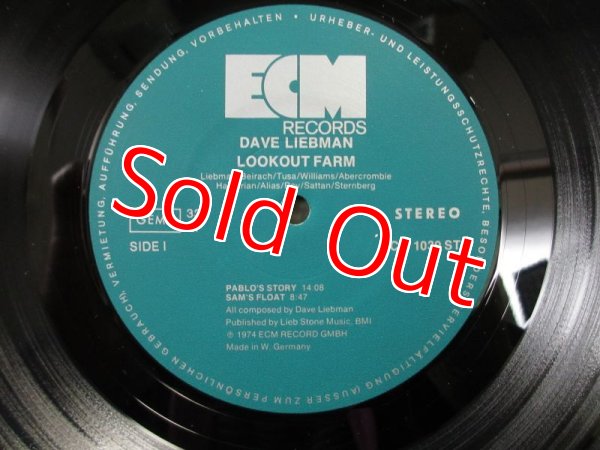 画像3: Dave Liebman (John Abercrombie)/ Lookout Farm (3)