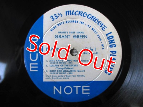 画像3: Grant Green / Grant's First Stand (3)