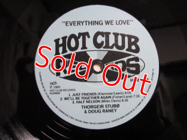 画像3: 【LP】Thorgeir Stubo & Doug Raney / Everything We Love (3)