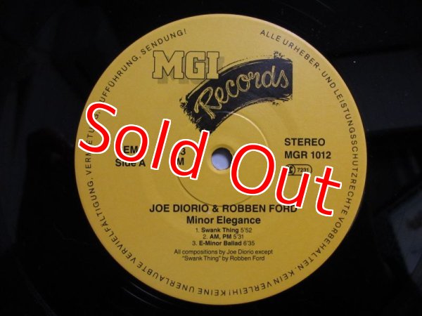 画像3: Joe Diorio & Robben Ford / Minor Elegance (3)