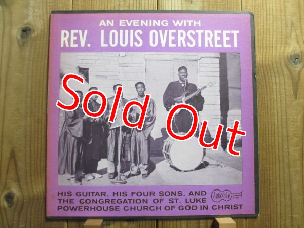 画像1: Rev. Louis Overstreet / An Evening With Reverend Louis Overstreet (1)