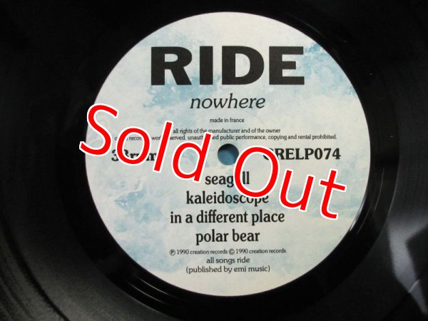 画像3: Ride / Nowhere (3)
