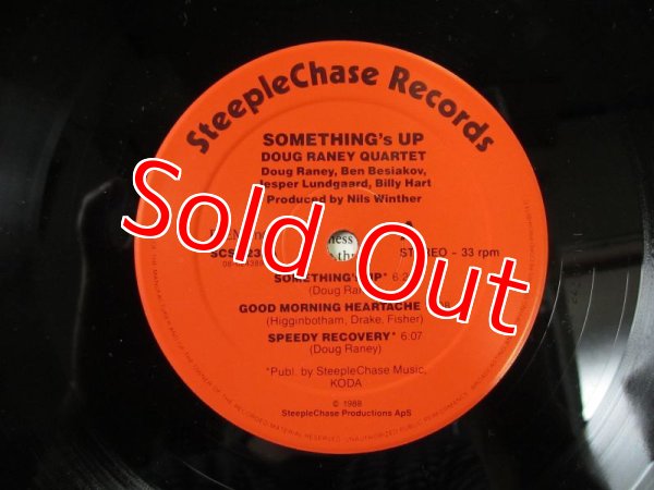 画像3: 【LP】Doug Raney / Something's Up (3)